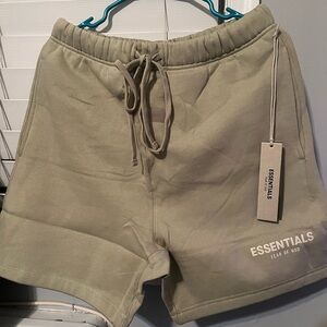Fear of God Essentials sea foam Athletic Shorts small